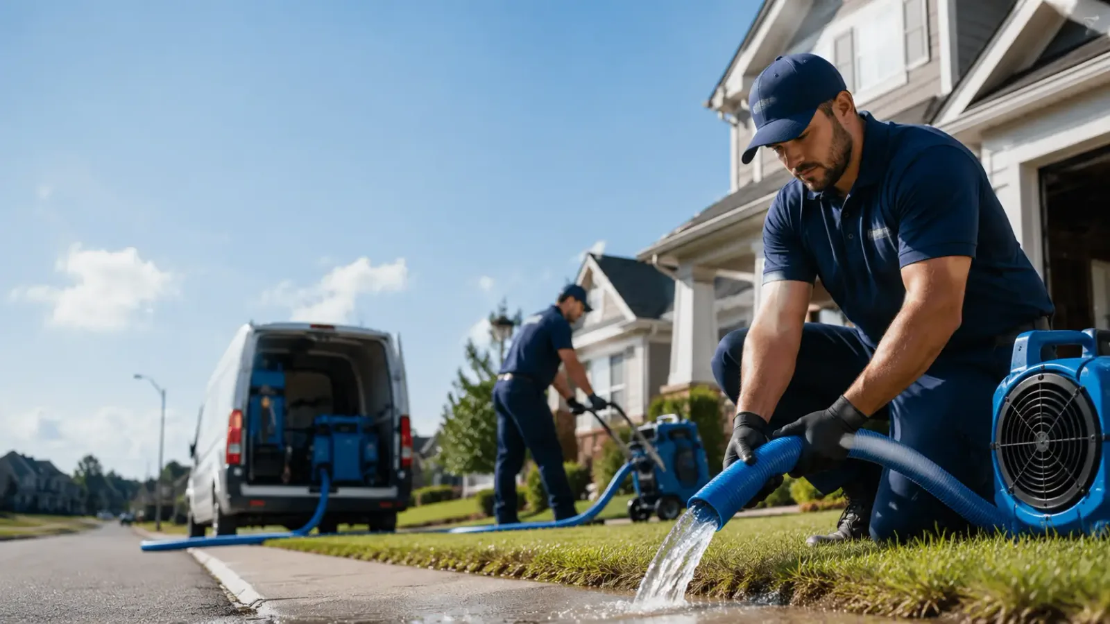 Flood Damage Restoration in Spiceland, IN